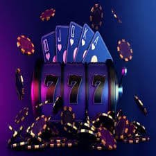 Casino table game interface displayed on a mobile phone screen